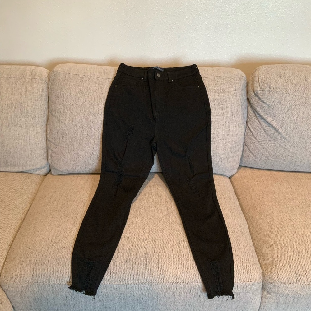 Wax Jean Women's Black Skinny Jeans